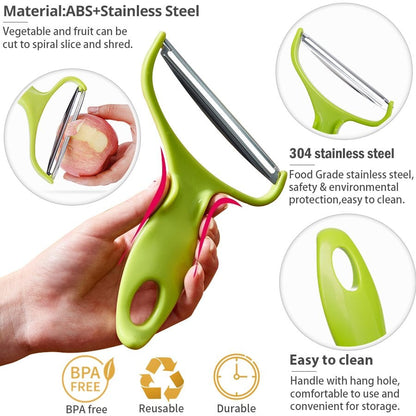 🍏 Effortless Peeling - 49% OFF - ✨Stainless Steel Vegetable Peeler