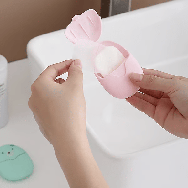 🧼 Stay Fresh Anywhere - 49% OFF - ✨Outdoor Portable Soap Paper