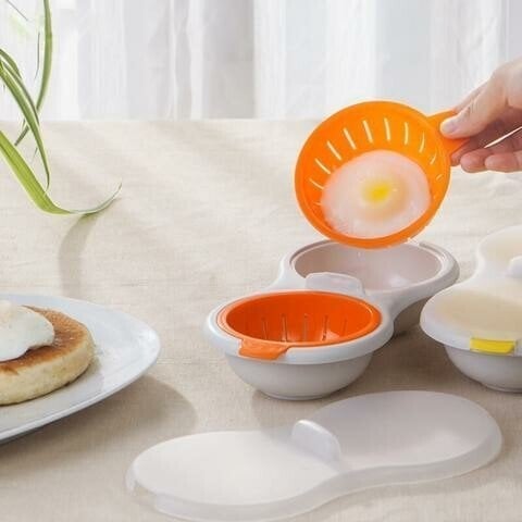 🔥Special Offer - 49% OFF🔥Edible Silicone Drain Egg Boiler (BUY 2 FREE SHIPPING)