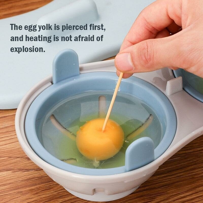 🔥Special Offer - 49% OFF🔥Edible Silicone Drain Egg Boiler (BUY 2 FREE SHIPPING)