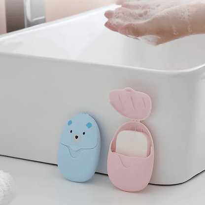 🧼 Stay Fresh Anywhere - 49% OFF - ✨Outdoor Portable Soap Paper