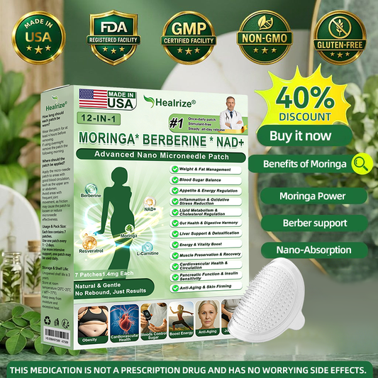 𝑶𝒇𝒇𝒊𝒄𝒊𝒂𝒍 𝑺𝒕𝒐𝒓𝒆  | 👩‍⚕️ H𝐞a𝐥r𝐢z𝐞® 1𝟐-𝐈N-1 M𝐨r𝐢n𝐠a * B𝐞r𝐛e𝐫i𝐧e * N𝐀D+ 𝐀d𝐯a𝐧c𝐞d N𝐚n𝐨 𝐌i𝐜r𝐨n𝐞e𝐝l𝐞 𝐏a𝐭c𝐡 (𝐎𝐧𝐜𝐞 𝐃𝐚𝐢𝐥𝐲, 𝐯𝐢𝐬𝐢𝐛𝐥𝐞 𝐜𝐡𝐚𝐧𝐠𝐞𝐬 𝐢𝐧 𝟕 𝐝𝐚𝐲𝐬）🔥F𝐨r 𝐎𝐛𝐞𝐬𝐢𝐭𝐲, 𝐋o𝐨s𝐞 𝐒k𝐢n, 𝐃𝐢𝐚𝐛𝐞𝐭𝐞𝐬, 𝐒𝐥𝐞𝐞𝐩 𝐀𝐩𝐧𝐞𝐚, 𝐀𝐧𝐝 𝐉𝐨𝐢𝐧𝐭 𝐈𝐬𝐬𝐮𝐞𝐬 💪🩵