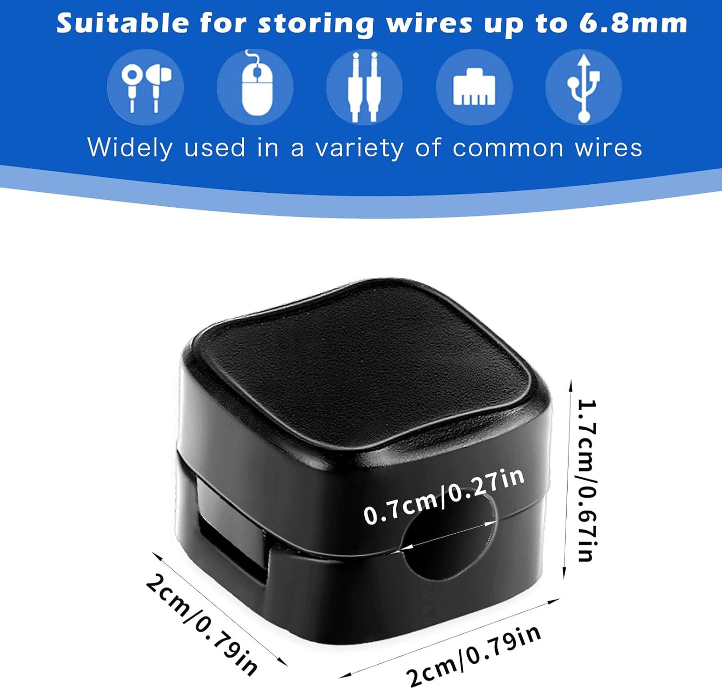 🔌 Tame Tangled Cables Instantly - 49% OFF- ✨ Magnetic Cable Organizers - No More Desk Clutter