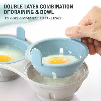 🔥Special Offer - 49% OFF🔥Edible Silicone Drain Egg Boiler (BUY 2 FREE SHIPPING)