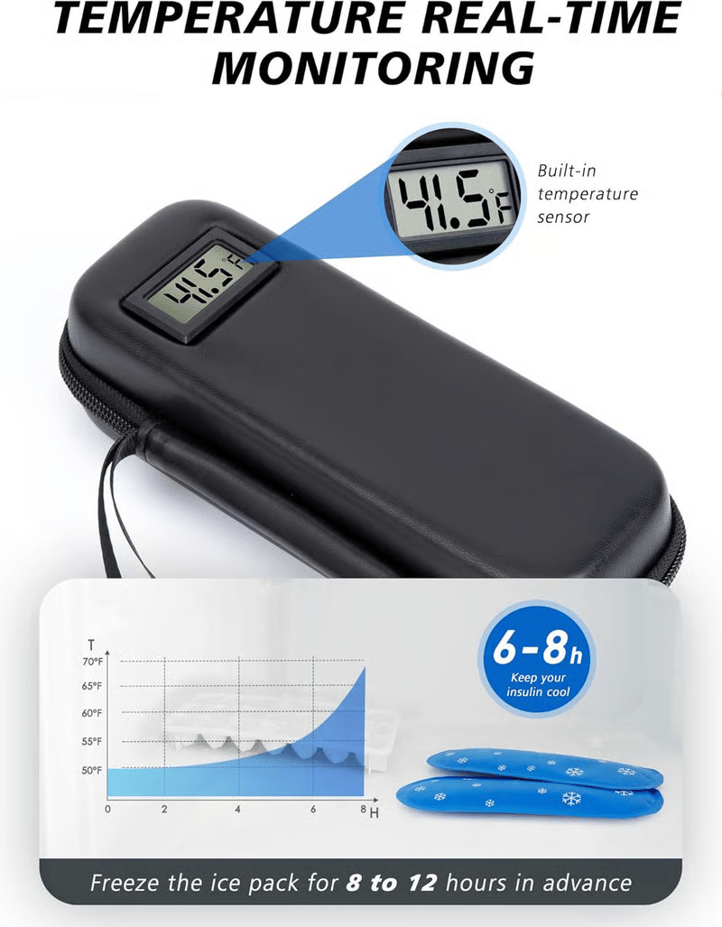 💉 Travel Worry-Free - 49% OFF - ✨ Insulin Cooler Travel Case - For Safe, Cool Storage Anywhere!