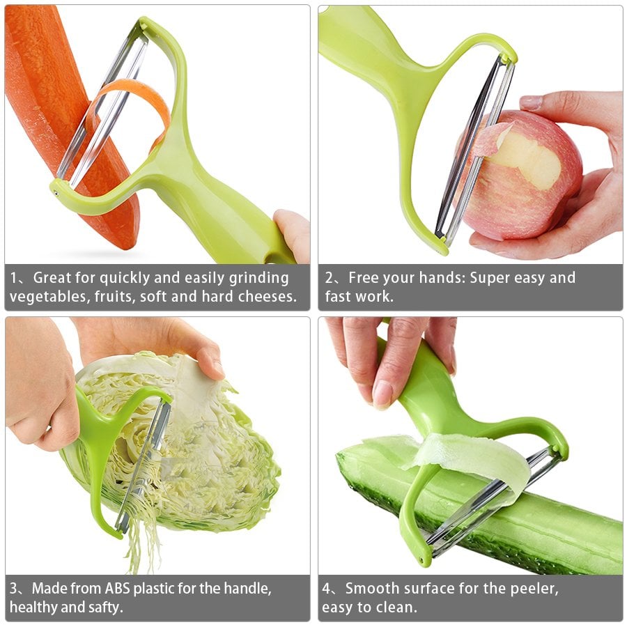 🍏 Effortless Peeling - 49% OFF - ✨Stainless Steel Vegetable Peeler