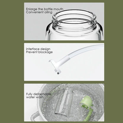 🍳 Revolutionize Your Cooking - 49% OFF - ✨ 2 in 1 Glass Oil Sprayer & Dispenser