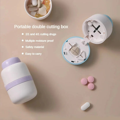 💊 Experience Effortless Pill Cutting - 49% OFF - ✨Portable Pill Precise Fixed Positioning Cutting Machine