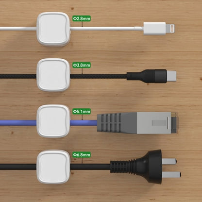 🔌 Tame Tangled Cables Instantly - 49% OFF- ✨ Magnetic Cable Organizers - No More Desk Clutter