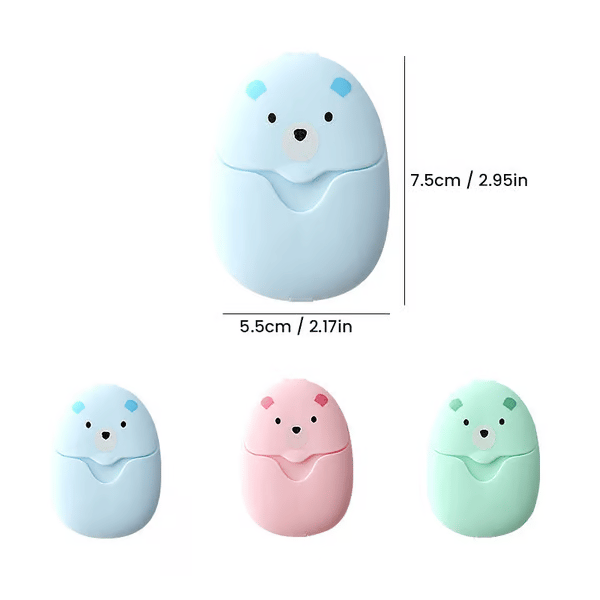 🧼 Stay Fresh Anywhere - 49% OFF - ✨Outdoor Portable Soap Paper