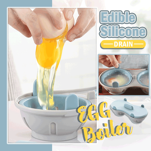 🔥Special Offer - 49% OFF🔥Edible Silicone Drain Egg Boiler (BUY 2 FREE SHIPPING)