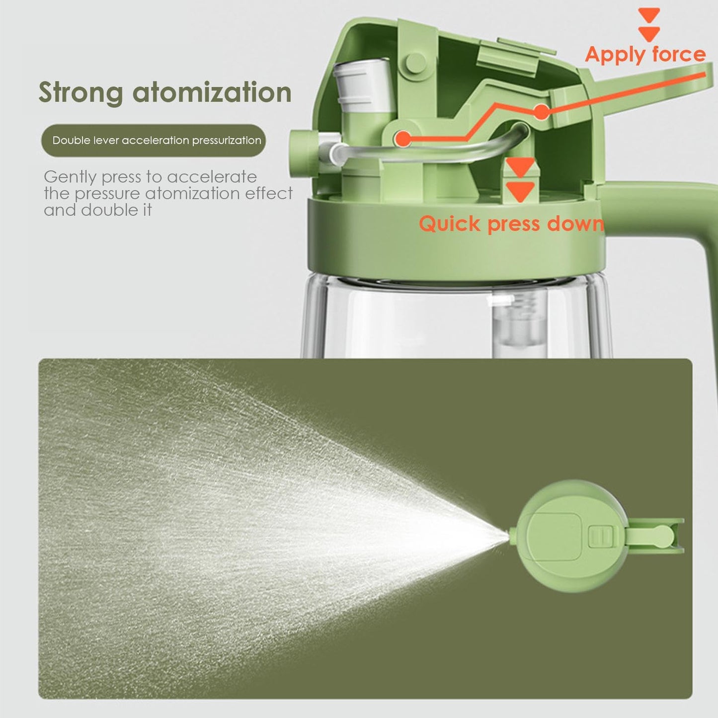 🍳 Revolutionize Your Cooking - 49% OFF - ✨ 2 in 1 Glass Oil Sprayer & Dispenser