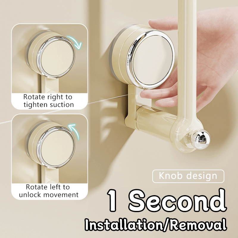🔥Hot Sale 49% OFF- 🎁Multifunctional Sucker Hanging Rod