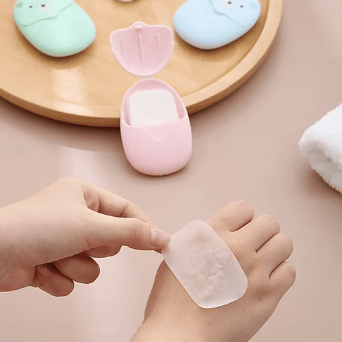 🧼 Stay Fresh Anywhere - 49% OFF - ✨Outdoor Portable Soap Paper